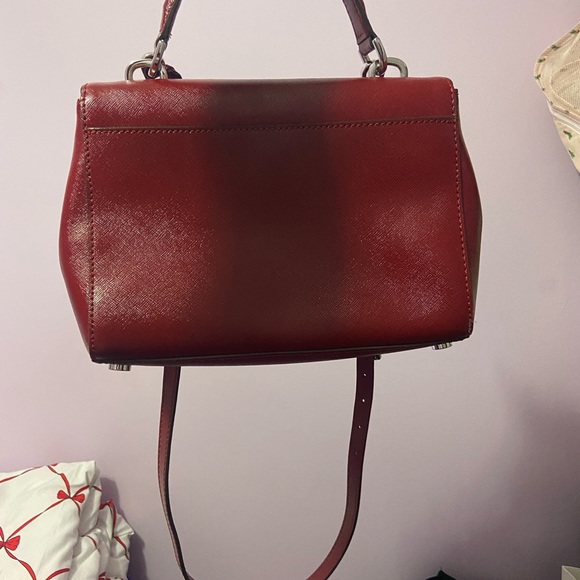 Shiny Red Michael Kors bag - Picture 7 of 7